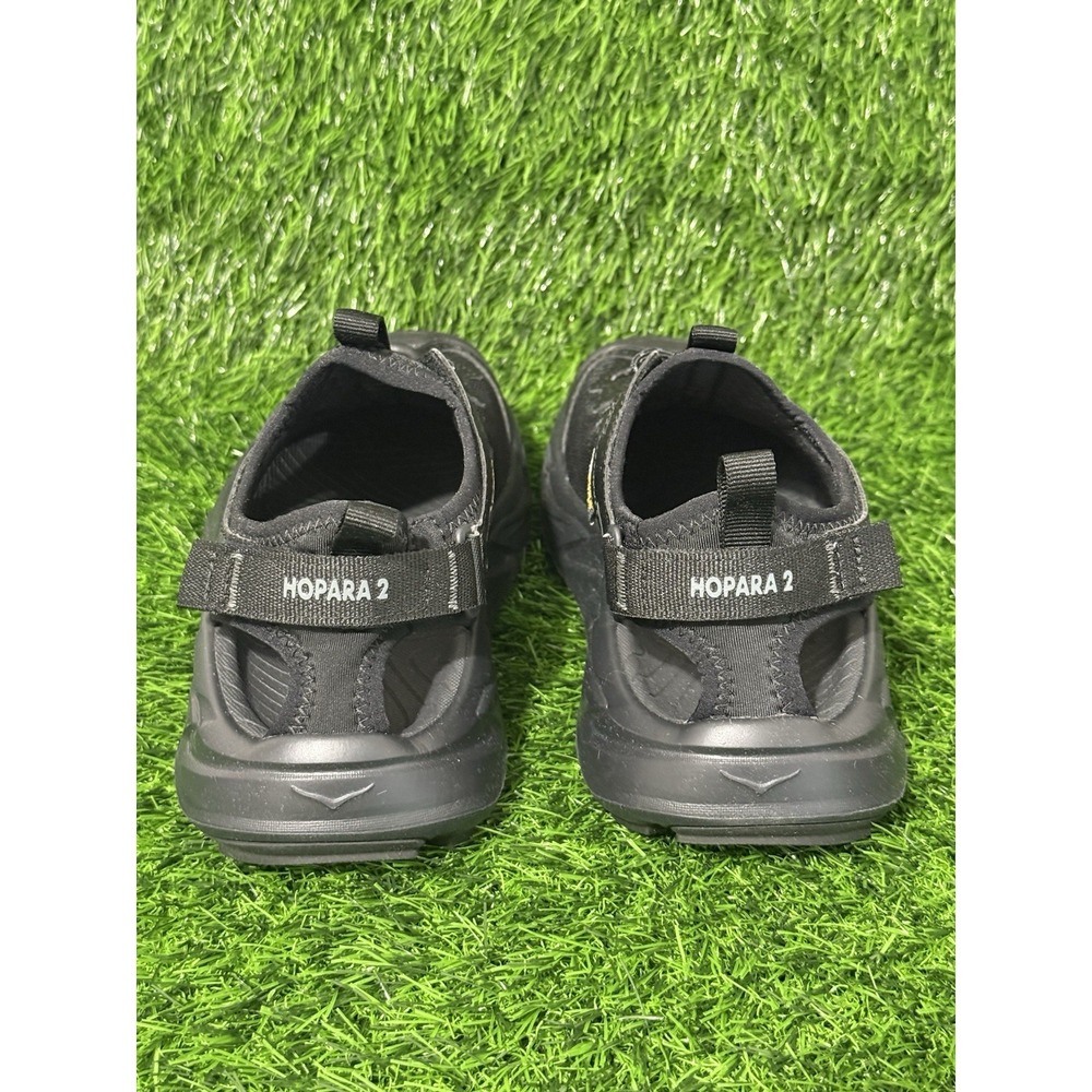 Hoka Hopara 2 1162552 BBLC Youth 4MD Trail Outdoor Sandals Black New - Picture 4 of 9